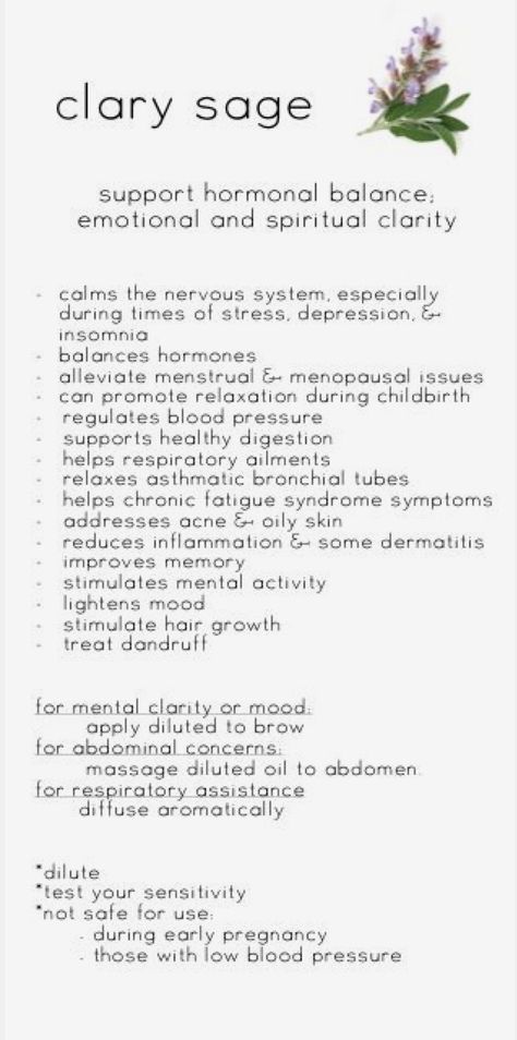 Help With Cramps, Blood Pressure Chart, Clary Sage Essential Oil, Hormonal Balance, Coconut Oil Uses, Sage Essential Oil, Sage Oil, Acne Solutions, Young Living Oils