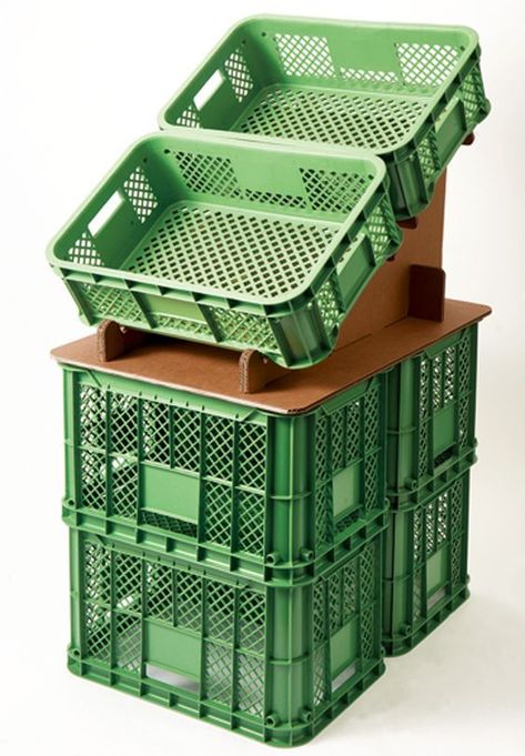 John Clark, Grocery Store Design, Plastic Crates, Supermarket Design, Viborg, Diy Decor Ideas, Home Diy Ideas, Budget Home, Home Diy Decor