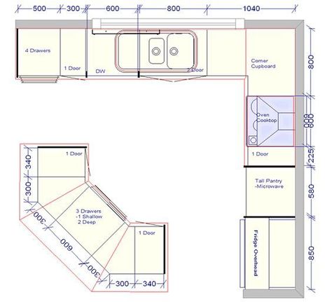 Kitchen Layouts With Island, Kitchen Floor Plan, Kitchen Layout Plans, Prepare Meals, Kitchen Floor Plans, L Shaped Kitchen, Clarence House, Kitchen Designs Layout, Kitchen Design Plans