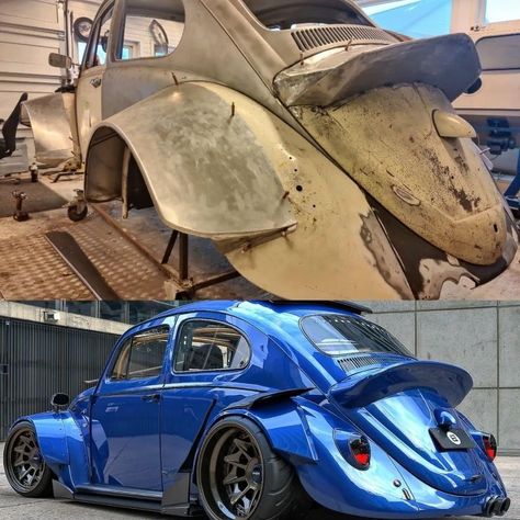 Custom Vw Bug, Vw Rat Rod, Vw Sedan, Coffee Bike, Volkswagen Bug, The Beetle, Vw Beetle Classic, Vw Vintage, Custom Hot Wheels