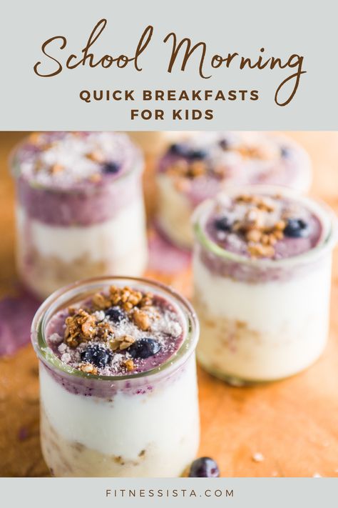 Sharing some quick and healthy breakfast ideas for the kids! Check out the full post here. Quick Breakfasts, Hello How Are You, School Morning, Breakfast Prep, Primal Kitchen, Peanut Butter Honey, Pumpkin Oatmeal, Please Please Please, Breakfast Cookies