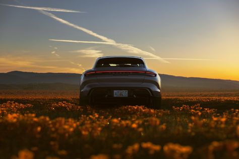 Porsche Taycan Turbo S on Behance Porsche Pc Wallpaper, Porsche Photography, Car Landscape, Porche Car, Porsche Aesthetic, Porsche Taycan Turbo S, Canon R5, Car Scene, Airplane Wallpaper