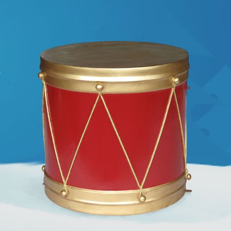 Decorative Fiberglass drum. Used for decoration or to set a 72" jeweled Toy Soldier or Nutcracker on. http://www.holidaylightsandmagic.com/category-s/1822.htm Christmas Toyland, Nutcrackers Display, Outdoor Nativity Sets, Christmas Toy Soldiers, Nutcracker Figures, Outdoor Nativity, Nutcracker Christmas Decorations, Christmas Trivia, Display Props