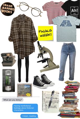 Geek Chic Outfit | ShopLook Nerd Dress Up Day, Geek Aesthetic Outfit, Ii Characters, Geek Outfit, Geek Chic Outfits, Geek Style, Nerd Outfits, Nerdy Outfits, Geek Clothes