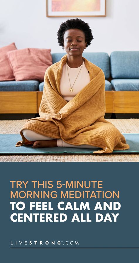 A holistic psychiatrist explains how to set healthy intentions and the right tone for your day with this 5-minute morning meditation based in mindfulness. Healthier Habits, Wellness Trends, Morning Meditation, Productive Day, More Productive, Mindfulness Meditation, Injury Prevention, Health And Wellbeing, Fitness Diet