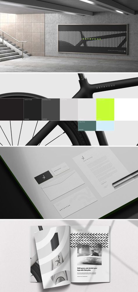 OSTRYCHE E-Bikes Branding by Layer Design Cycling Branding, Cycle Logo, Creative Cv Template, Calendar Design Template, Modern Bike, Bike Logo, Creative Cv, Bike Brands, Event Branding