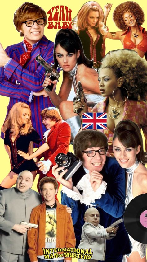 austin powers #austinpowers #felicityshagwell #drevil #minime #60s #vintageaesthetic #vintage #60saesthic #1960s #1960saesthetic #mikemyers Austin Powers Aesthetic, 1960’s Aesthetic, Powers Aesthetic, Dr Evil, Spinal Fluid, Austin Powers, Netflix And Chill, Mini Me, Vintage Aesthetic