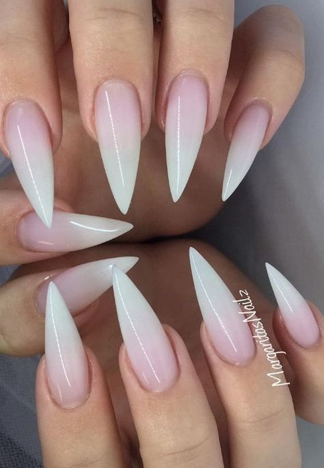 (paid link) medium almond nails White Stiletto Nails, Pink Stiletto Nails, Acrylic Nails Stiletto, Manicure Nail Designs, Stiletto Nail Art, Nails Today, Stiletto Nails Designs, Nails Polish, Spring Ideas