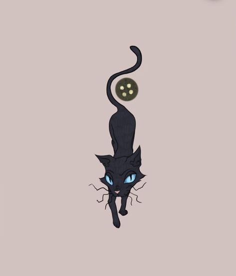 Coraline Cat Drawing, Tim Burton Cat, Coraline Inspired Tattoos, Coraline Cat Tattoo, Halloween Cat Tattoo, Coraline Tattoo Ideas, Boo Tattoo, Coraline Drawing, Illusion Tattoo