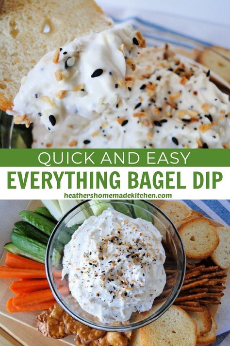 Anything Bagel Dip, Pretzel Chips Dip, Everything Seasoning Dip, Dip With Pretzel Chips, Dips With Bagel Chips, Healthy Dip For Pretzels, Mustard Veggie Dip, Dips With Pretzels, Dip For Bagel Chips