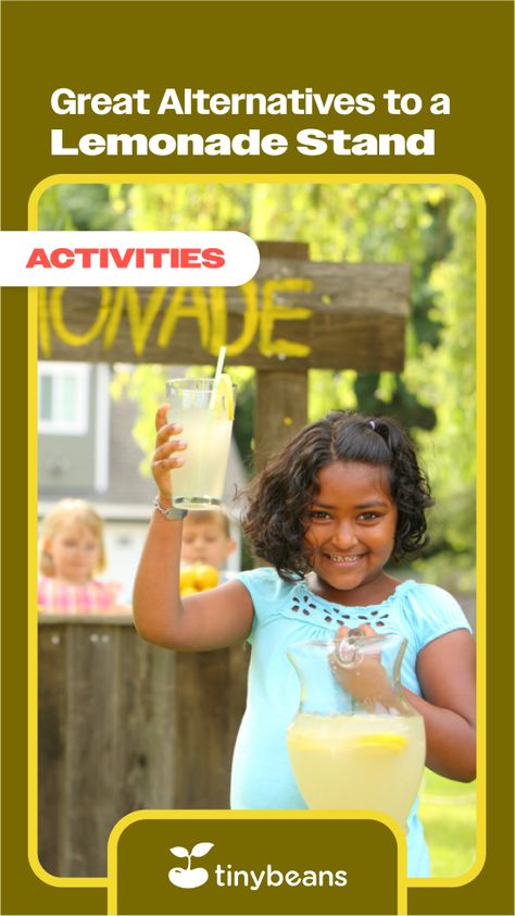 Great Alternatives to a Lemonade Stand Lemonade Stand Ideas, Charlie Brown Movie, Classic Movie Theaters, Popcorn Stand, Backyard Obstacle Course, Summer Science, Stand Ideas, Kids Exploring, Family Destinations