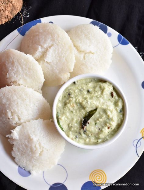 coconut chutney recipe | how to make nariyal chutney recipe with stepwise photos and a quick video. Coconut chutney is very popular south Indian condiment recipe served with idlis and dosa. This recipe is actually a MUST recipe with vada, idlis, and dosa. This simple chutney recipe is also known as idli chutney, dosa chutney, thengai chutney or easy... The post coconut chutney recipe | how to make nariyal chutney recipe appeared first on Curry Nation. Nariyal Chutney Recipe, Coconut Chutney Recipe, Idli Chutney, Dosa Chutney, Pizza Sauce Homemade, Condiment Recipes, Dry Coconut, Chutney Recipe, Coconut Chutney