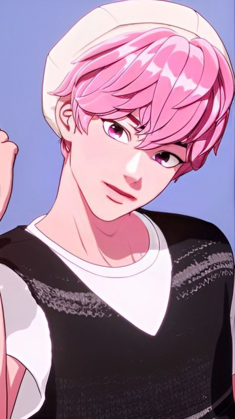 Plave Kpop, Cute Pink Background, Virtual Boy, Anime Cover Photo, Boy Idols, Iphone Wallpaper Tumblr Aesthetic, Graphic Design Trends, Male Art, Otaku Anime