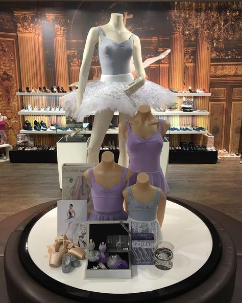 . Dance Store Display, Ballet Shop, Dance Studio Decor, Dance Store, Ballet Studio, Store Window, Store Ideas, Dance Teacher, Boutique Stores