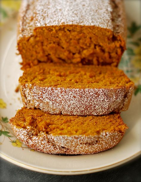 Print Friendly Version It’s that time of year again, Friends! Pumpkin season! I have soooo many new, autumn recipes to share with all of you. This is the first of many, and it’s a beaut. This is absolutely, hands down, the BEST pumpkin bread I’ve ever made. The addition of vanilla pudding makes it super…Read more → Gateaux Cake, Pumpkin Bread Recipe, Bread Recipes Sweet, Instant Pudding, Vanilla Pudding, Dessert Bread, Pumpkin Dessert, Holiday Food, Bread Recipes Homemade