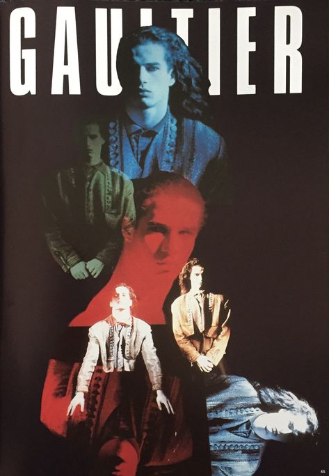 Jean Paul Gaultier 80’s French Men Style, Jean Paul Gaultier 90s, 80s Poster, Fashion 1980s, 90s Runway Fashion, Campaign Fashion, Steven Meisel, Boy George, Fashion Campaigns