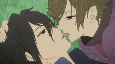 Yaoi French Kiss GIF - Yaoi FrenchKiss FrenchKissing - Discover & Share GIFs The Story, Books Wattpad, Kiss, Gif, Wattpad, Books, Anime, Red