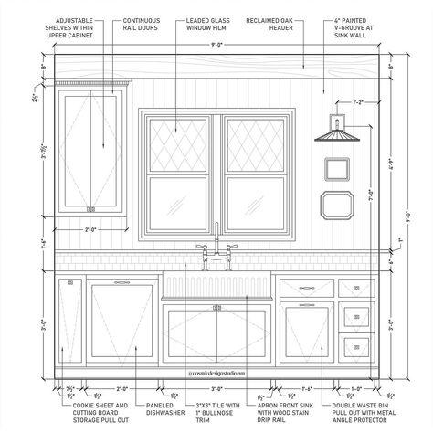 Did you know that interior designers handle more than just the "pretty stuff" on your project? Often times when people ask me what I do for a living, they are surprised to hear how technical my job is. Each project has a myriad of details to document from electrical plans to millwork details to custom cabinetry. I create a full drawing set for each project to capture all of those details and make sure everyone involved in the project is on the same page. Swipe to see a peek behind the curtain. Interior Design Technical Drawing, Interior Details Drawing, Contempary Kitchen, Interior Design Drafting, Furniture Details Drawing, Interior Design Presentation Boards, Full Drawing, Cosmic Design, Millwork Details