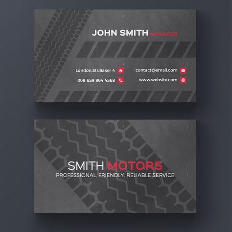 Buisness Cards, Business Card Template Psd, Print Business, Name Card Design, Blank Business Cards, Visiting Card Design, Business Card Psd, Presentation Cards, Black Business Card