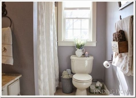 Favorite Paint Colors - bathroom color Mauve Sherwin Williams, Simple Panelling, Mauve Bathroom, Indoor Paint Colors, Bathroom Wall Colors, Indoor Paint, Red Dining Room, Guest Bathroom Decor, Bathroom Paint Colors