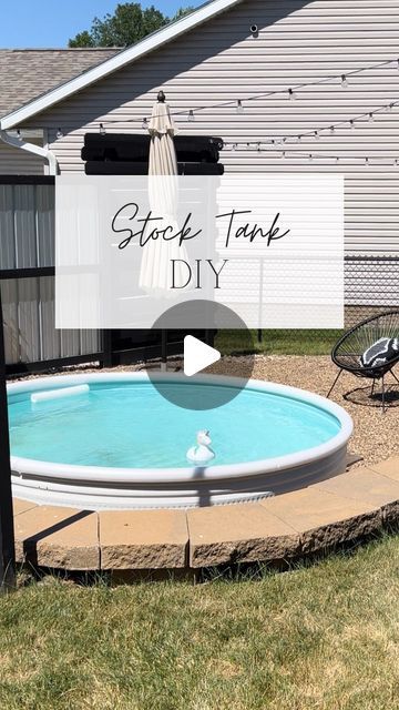 Stocktank Pool Ideas, Stock Tank Pool Ideas, Stock Pools, Stock Tank Pool Diy, Blue Liner, Diy Tank, Tank Pool, Diy Swimming Pool, Stock Tank Pool