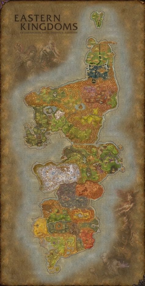 World Of Warcraft Map, Warcraft Map, Warcraft Wallpaper, Wallpapers Nature, Warcraft Art, Rpg Maker, Cellphone Wallpaper, World Of Warcraft, Art Tutorials