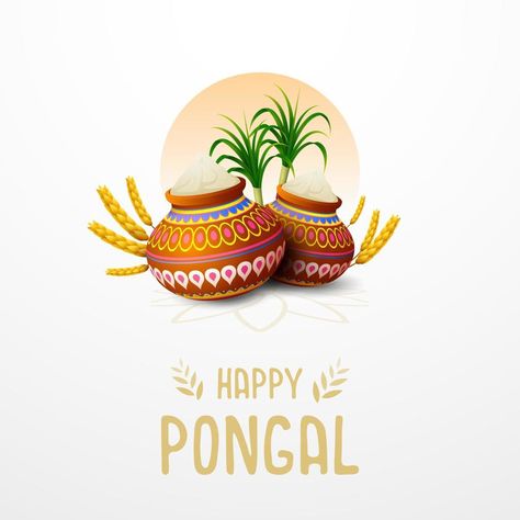 Happy Pongal greeting card on white background Pongal Greeting Cards, Happy Pongal, Logo Ideas, The Happy, Vector Art, Greeting Card, White Background, Vector Free, Royalty Free