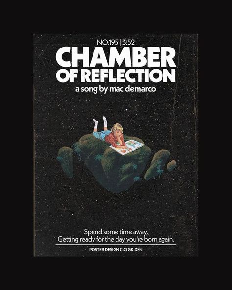 George Kempster on Instagram: “→ 195 - Chamber of Reflection – Concept poster for Mac Demarco. – #posterdesign #selectedwork #retroart #grqphiclounge #certainmagazine…” Music Posters Mac Demarco, Room Posters Mac Demarco, Max Demarco Poster, Marc Demarco Poster, Chamber Of Reflection Mac Demarco, Mac Demarco Lyrics, George Kempster, Mac Demarco Wallpaper, Mac Demarco Poster