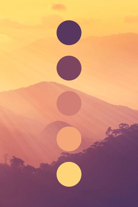 A beautiful color palette based on nature Colors Moodboard, Color Branding, Sunset Color Palette, Flat Color Palette, Moodboard Inspiration, Pantone Colour Palettes, Color Palette Challenge, Yellow Colour Scheme, Color Palette Yellow