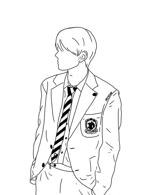 #heeseung #enhypen Heeseung Drawing Easy, Enhypen Sketch Easy, Enhypen Coloring Pages, Heeseung Drawing Sketch, Heeseung Sketch, Heeseung Drawing, Heeseung Fanart, Simple Sketch, Mask Drawing