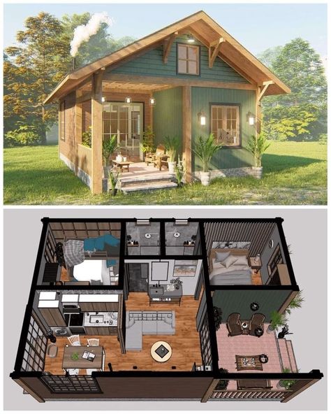 Small Home Sims 4 Floor Plan, Sims 4 Simple House Layout, Sims 4 Houses Simple, Sims 4 Tiny House Ideas, Sims 4 Tiny House Floor Plans, Sims Layout, Tiny House Floor Plan, Ranch House Floor Plans, Casas The Sims Freeplay