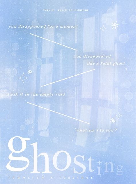 Txt Ghosting, Txt Poster, Printable Wall Poster, Poster Edit, Lyrics Poster, Pop Posters, Room Prints, Lyric Poster, Poster Room