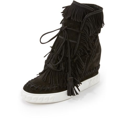 Casadei Fringe Sneaker Booties (13 905 ZAR) ❤ liked on Polyvore featuring shoes, boots, ankle booties, black, black leather boots, fringe boots, black booties, lace up booties and black lace-up boots Casadei Boots, Fringe Sneakers, Black Fringe Boots, Leather Boots Black, Black Lace Up Boots, Slouch Boots, Fringe Booties, 3 Shoes, Fringe Boots