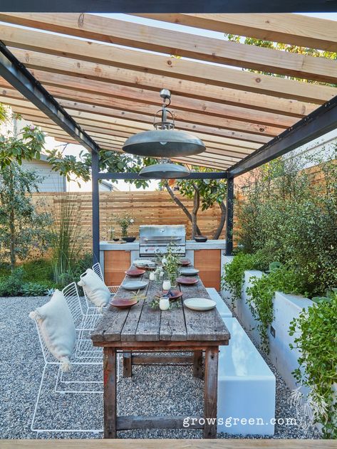 Arizona Backyard, Outdoor Space Design, Hardscape Design, Pergola Design, Backyard Entertaining, Pergola Patio, Small Backyard Patio, Pergola Designs, Small Backyard Pools