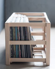 record crate vinyl Vinyl Record Crate, Record Album Storage, Lp Record Storage, Records Storage, Record Crate, Basement Bar Design, Wilson Audio, Lp Storage, Album Storage