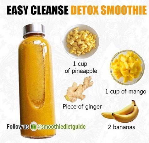 Easy Detox Cleanse, Easy Cleanse, Smoothie Detox Cleanse, Cleanse Detox, Healthy Drinks Smoothies, Smoothie Challenge, Superfood Smoothie, Increase Energy, Good Smoothies