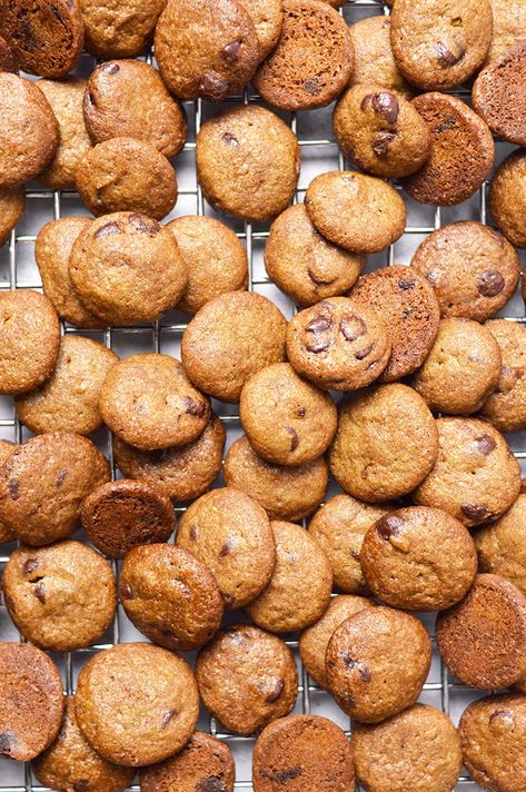 Chocolate Chip Cookies Photography Ideas, Mini Cookies Photography, Biscuit Aesthetic, Cookie Crisp Cereal, Raya Cookies, Cookies Photography, Crunchy Chocolate Chip Cookies, Small Cookies, Canned Drinks