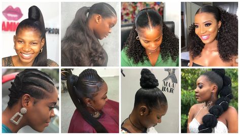 50 IMAGES: The Best and Most Recent Gel Hairstyles For Black Ladies Gel Up Hairstyles For Black Hair, Gel Hair Styles With Extensions, Parking Gel Hair Styles For Kids, Gel Up Hairstyles, Parking Gel Hair Styles For Ladies, Parking Gel, African Hair Types, Packing Gel, Gel Hairstyles