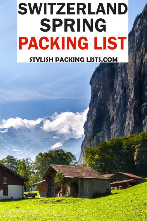 Stylish packing list for switzerland in spring (March, April & May)! Spring Outfits Switzerland, Switzerland In March Outfits, What To Wear In Switzerland In March, Switzerland Packing List Spring, Outfits For Switzerland Spring, Switzerland In June Outfits, Switzerland In May Outfits, What To Wear In Switzerland In May, Switzerland Spring Outfits