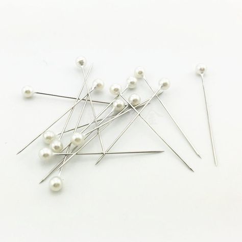 ULTNICE 100pcs Pearlized Ball Head Pins Straight Pins Sewing Pins for DIY Sewing Crafts ** Click on the image for additional details.(It is Amazon affiliate link) #SewingFabricCollection Diy Sewing Crafts, Sewing Pins, Hobbies Creative, Pearls Diy, Straight Pins, Pearl Pin, Art Hobbies, Wedding Flower Decorations, Textile Arts