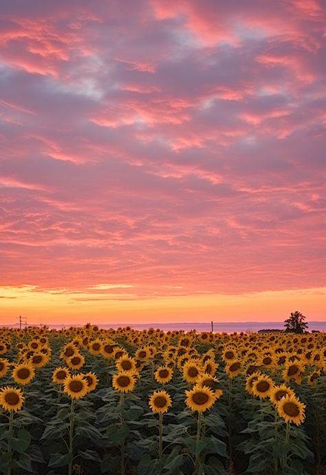 girasol,rural,amarillo,amanecer,exterior,el verano,árbol,naturaleza,puesta de sol,ciudad de pohang,cielo,escenario,antecedentes,alta resolución,mar,planta,flor,campo,césped,nube,luz de la calle,rosado,homigote,corea,nadie,temporada,paisaje Sunflower Fields, Inspiration Boards, Secret Santa, Vision Board, Sunflower, Mango, Flowers, Color, Art