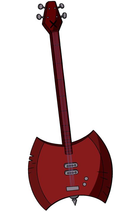 Ax Bass Marceline, Finns Swords Adventure Time, Adventure Time Transparent, Marceline Bass Guitar, Marceline's Bass Guitar Tattoo, Adventure Time Marceline Guitar, Marceline Guitar Tattoo, Marceline Guitar, Marceline Bass Tattoo