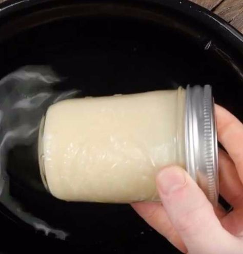 Sweetened Condensed Milk Caramel Crock Pot, How To Make Caramel With Condensed Milk, Caramel Sauce Condensed Milk, Crock Pot Caramel, Condensed Milk Caramel, Caramel From Condensed Milk, Caramel Ingredients, Salted Carmel, Sweet Condensed Milk