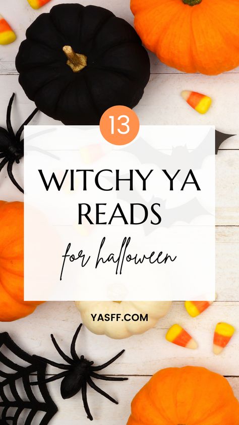 Spooky Season is upon us. 🎃👻 Break out the pumpkin spice, snuggle up with your coziest throw, and settle in for the definitive list of YA Halloween Reads! Starting with the first week's list: Witchy YA Reads for Halloween. Click to see which books made the list and tell us your favorites! YA Books, YA Book Recommendations, YA Halloween Books, YA Witch Books Witchy Bucket List, Halloween Themed Books For Adults, Ya Fall Books, Halloween Books For Adults, Halloween Romance Books, Spooky Season Books, Halloween Novels, Halloween Reads, Ya Book Recommendations