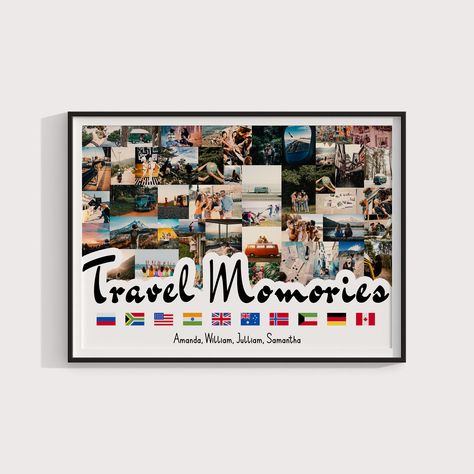 Vacation Photo Collage Ideas, Travel Photo Collage, Travel Photos Display, Travel Buddies, Foto Collage, Travel Moments, Couple Travel, Vacation Memories, Montage Photo