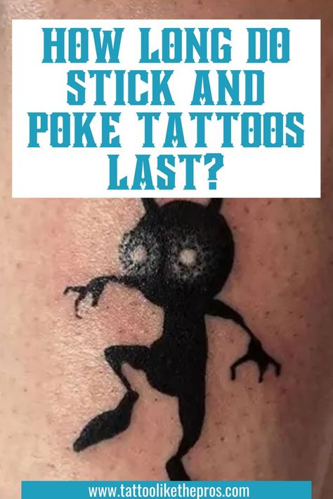 Are you thinking about getting a stick and poke tattoo but not sure how long they last? In this guide we share everything you need to know about stick and poke tattoos. Tips on how long stick and poke tattoos last. Stick And Poke Tattoos, Urban Tattoos, Stick Tattoo, Stick Poke Tattoo, Stick And Poke Tattoo, Stick N Poke, Stick N Poke Tattoo, Poke Tattoo, Stick And Poke