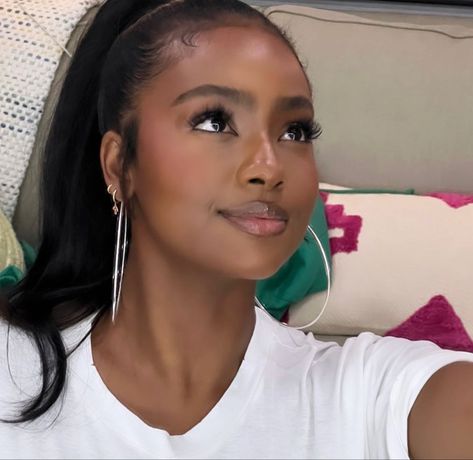 Justine Skye Makeup, Justine Skye, Brown Skin Makeup, Queen Makeup, Model Face, Healthy Girl, Beauty Shots, Looks Black, Happy Healthy