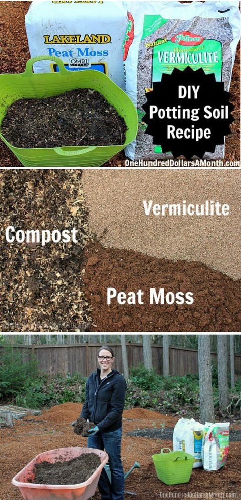 I whipped up a batch of homemade potting soil earlier today and decided to post my favorite recipe in case you didn’t see it the first time around I published it last year.  Happy Gardening everyone!! If you plan on growing anything in pots this year, potting soil is absolutely essential.  Garden soil is just too heavy … Garden Soil Mix, Growing Vegetables In Pots, Garden Bags, Backyard Vegetable Gardens, Garden Compost, Container Gardening Vegetables, Fruit Tree, Soil Improvement, Hydroponic Gardening