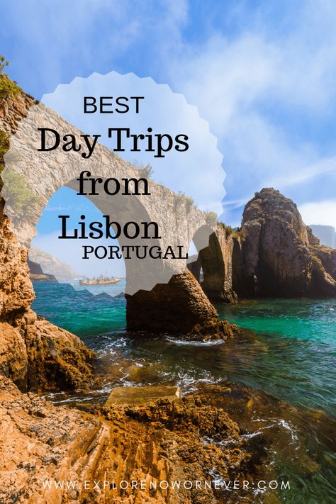 Where To Go In Portugal, Lisbon Travel Tips, Day Trip From Lisbon, Day Trips From Lisbon Portugal, Things To Do In Lisbon Portugal, Lisbon Activities, Portugal Activities, Lisbon Day Trips, Portugal Trip