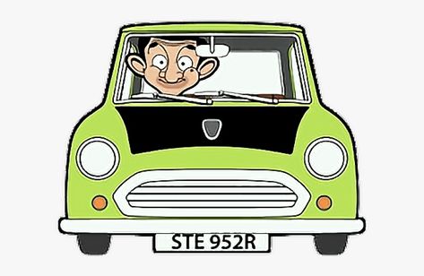 Mr Bean Animated Wallpaper, Mr Bean Car, Mr Bean Cake, Mr Bean Birthday, Bean Cartoon, Mr Bean Cartoon, Car Outline, Car Front View, Car Animation